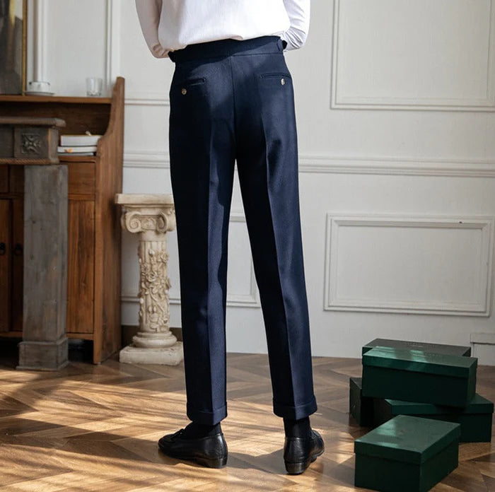 Monsario™ Textured Pleated Trouser